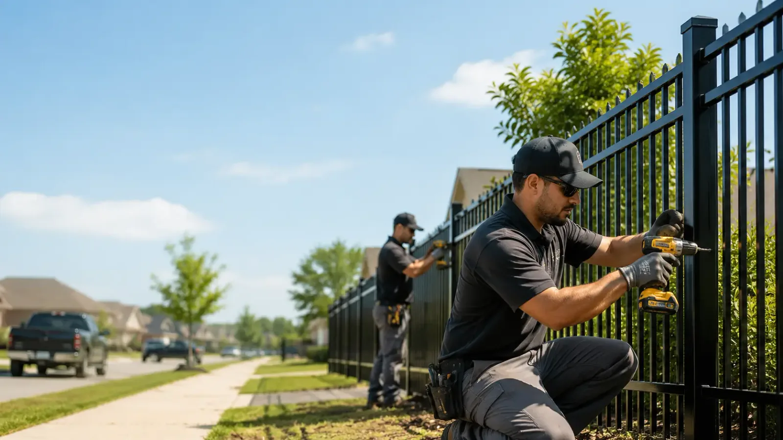 Metal Fence Installation in Utica, NE